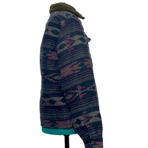 Billabong Barlow Sherpa Jacket NWT Size Small - Picture 3 of 15